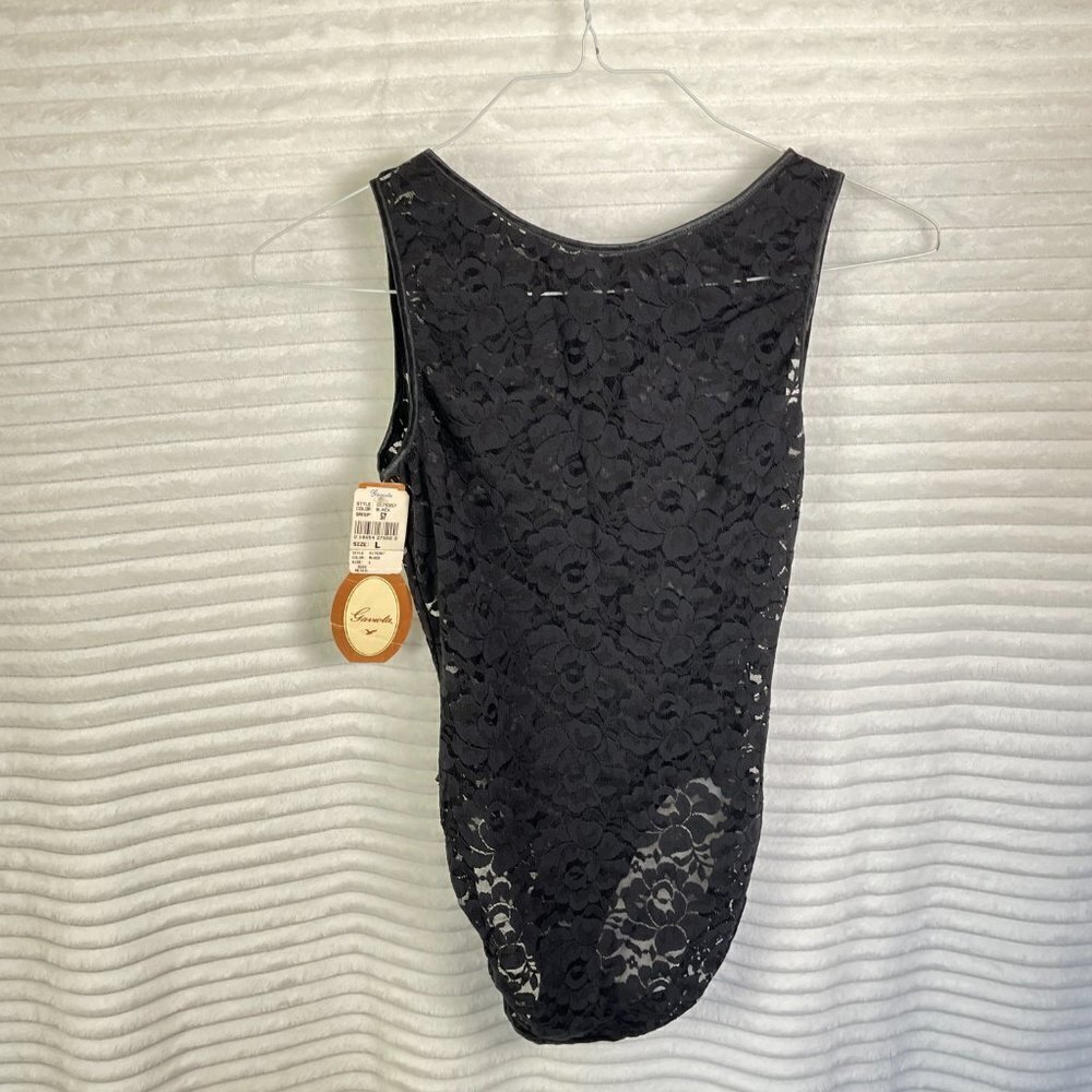 Vintage Deadstock Lace Lingerie Top Bodysuit Large NWT - Picture 4 of 6